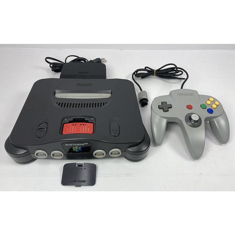 Console Nintendo 64, Com Expansion Pack, Com 1 Controle, Original