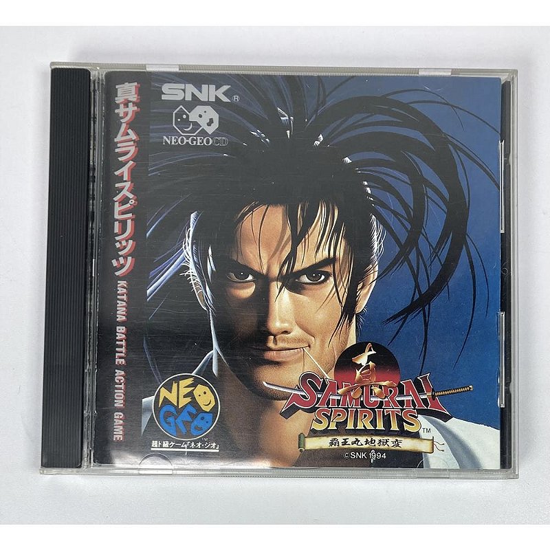 Samurai Shodown 2, Neo Geo CD, SNK Japonês Original (Usado) - Nova