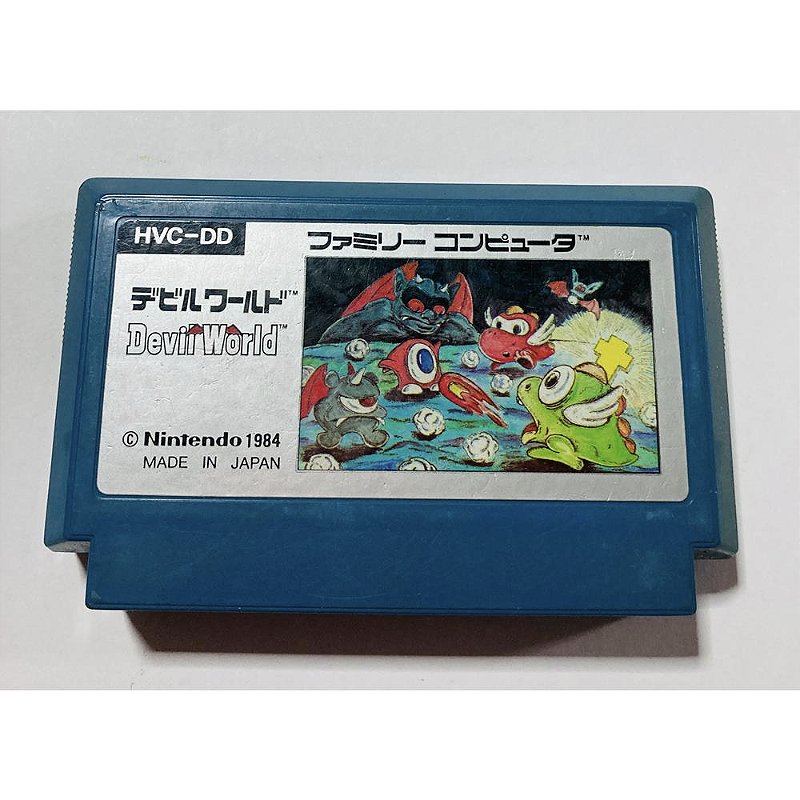 Devil World, Famicom Nintendinho Nes JP Original (Usado) - Nova