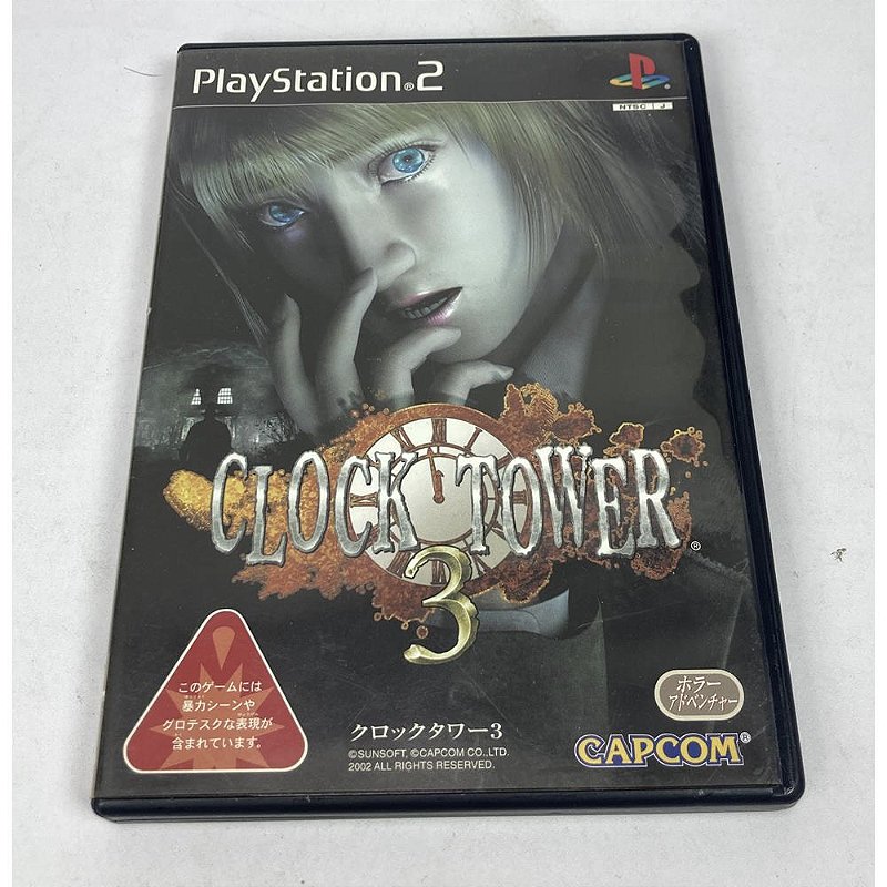 Clock Tower 3, PS2 Japonês Original (Mídia Física) - Usado - Nova