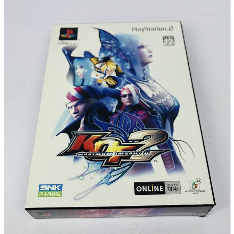 Kof Maximum Impact 2 completo, PS2 Japonês Original (Mídia Física