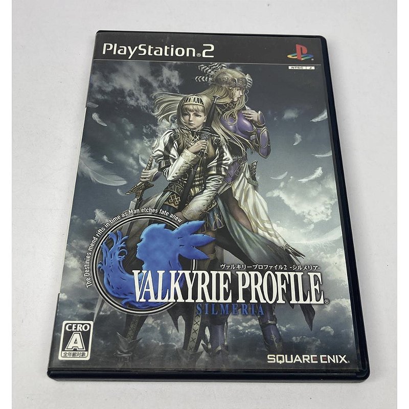 Valkyrie Profile 2: Silmeria, PS2 Japonês Original (Mídia Física