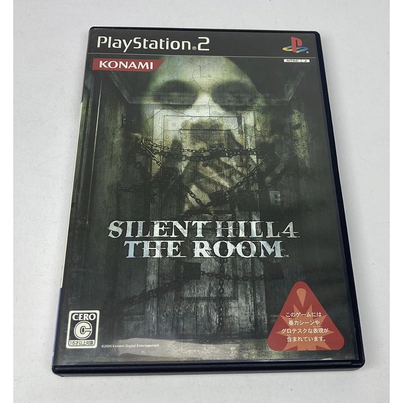 Silent Hill 4 the room, PS2 Japonês Original (Mídia Física
