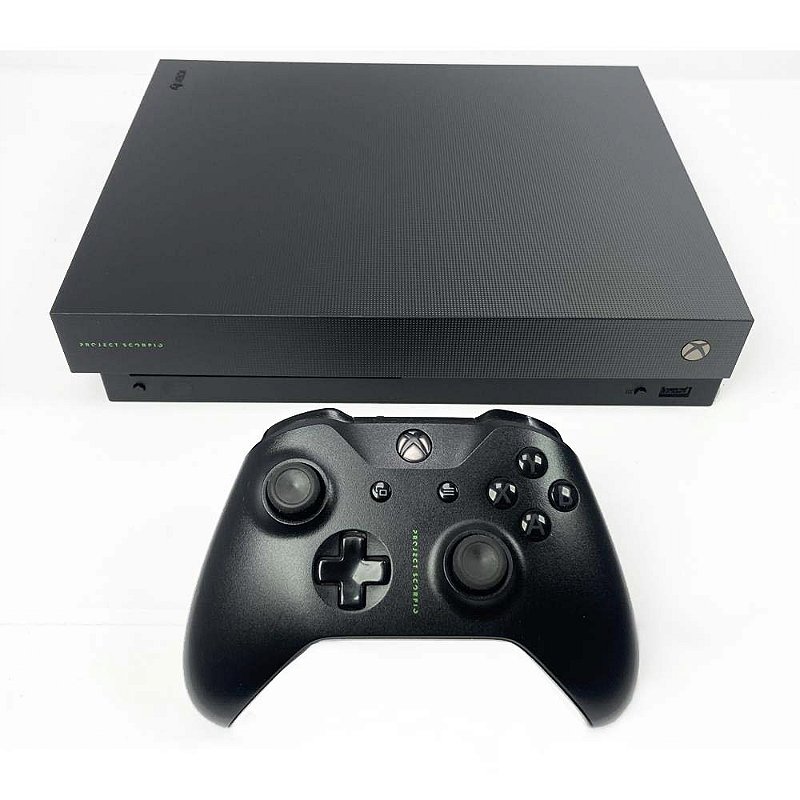 Xbox One X, 1TB, Edição Project Scorpio (Seminovo) - Nova Era