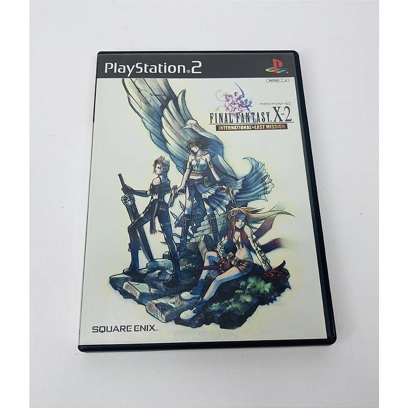 Final Fantasy X-2 International, PS2 Japonês Original (Mídia