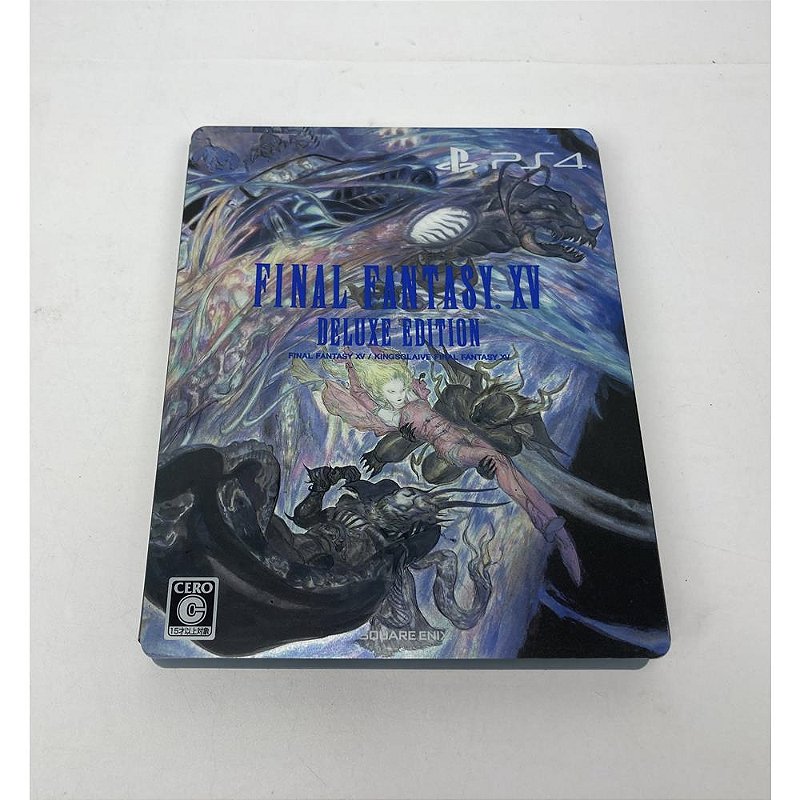 Final Fantasy Xv: Deluxe Edition , PS4 Japonês Original (Mídia