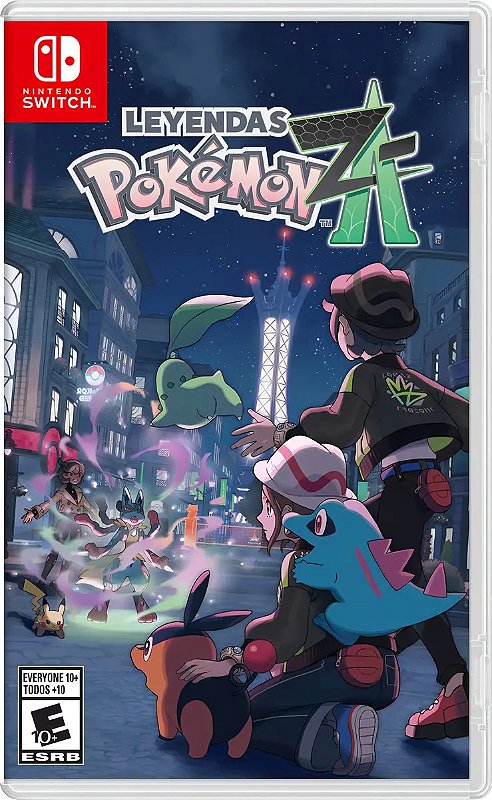 ポケカセット Pokemon Legends Z-A - Switch (Mídia Física) - Novo, Lacrado - Nova