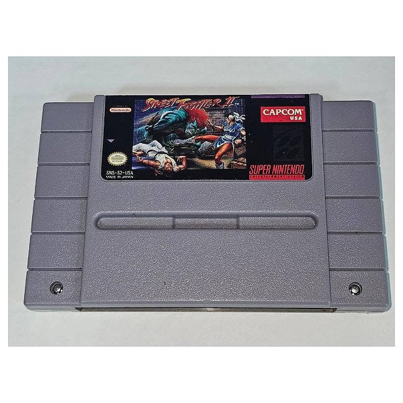 Street Fighter 2 , Super Nintendo, Snes, Cartucho Original (Usado ...