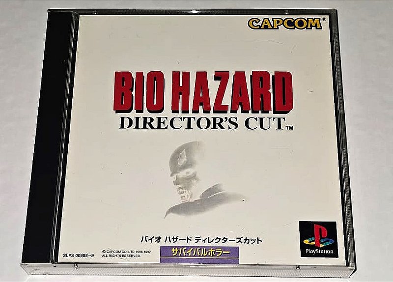 Bio Hazard Director's Cut , Original PS1 Japonês (Usado) - Nova