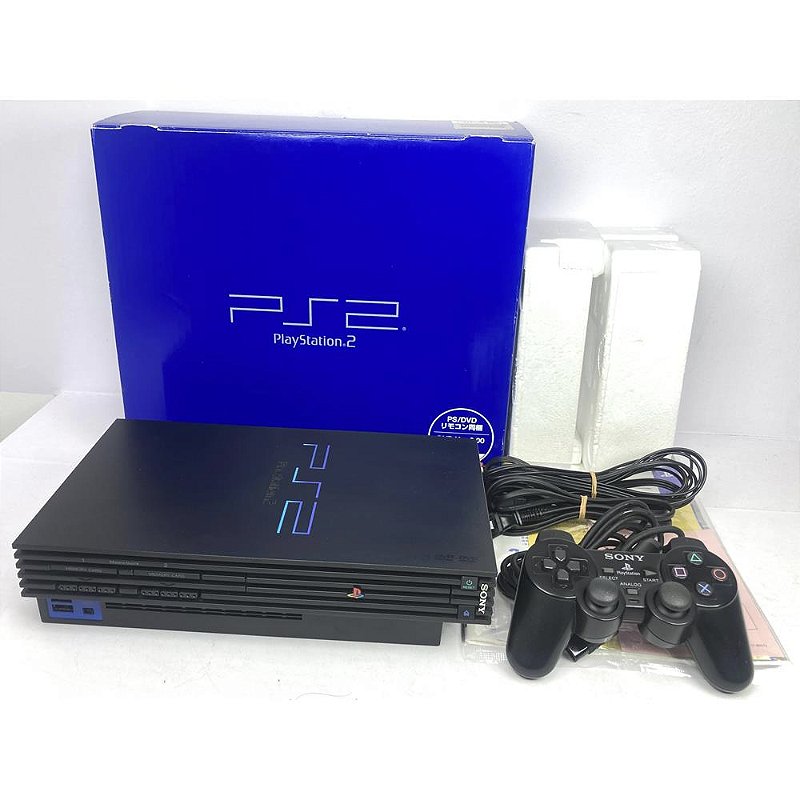 PlayStation 2, Na Caixa, 1 Controle, Modelo SCPH-18000, PS2