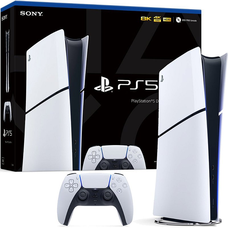Playstation 5 Slim, Digital Edition, 825GB, PS5, Modelo CFI-2115