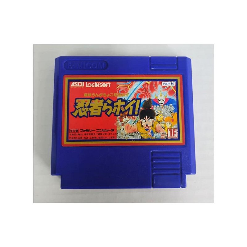 Ninjara Hoi - Famicom Nintendinho Nes Japonês Original (Usado