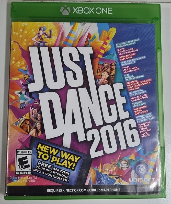 Just Dance 2016 - Xbox One (Mídia Física) - USADO - Nova Era Games