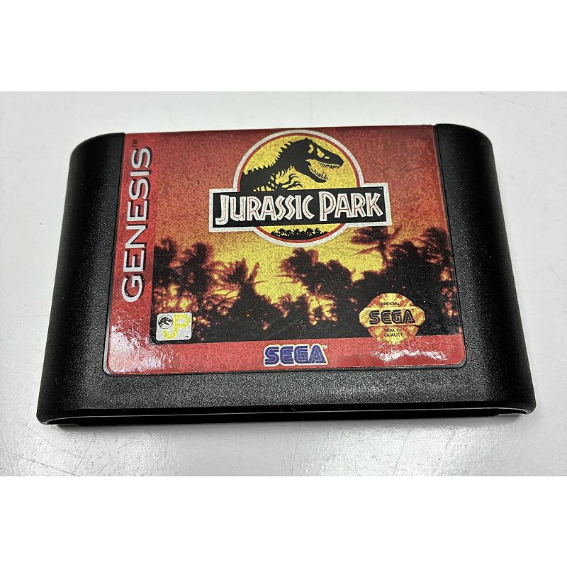 Jurassic Park, Mega Drive Genesis, Sega, Original (Usado) - Nova
