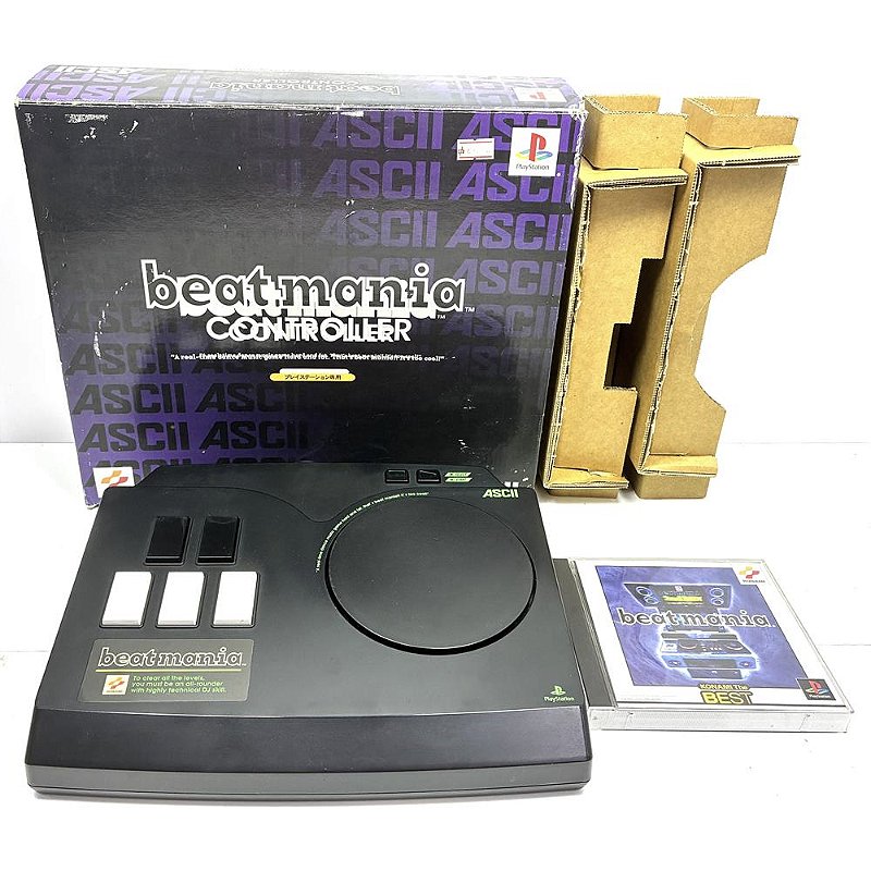 その他 beatmania controller Beatmania Controller para Playstation 1, Beat Mania PS1, Original