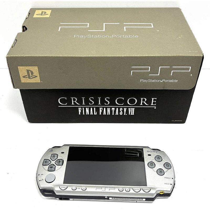 PSP, Edição Final Fantasy Crisis Core, Na Caixa Seriado, Modelo