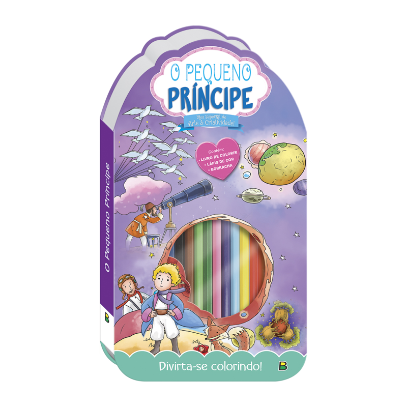 Livrinho para Colorir - Princesas e Príncipes