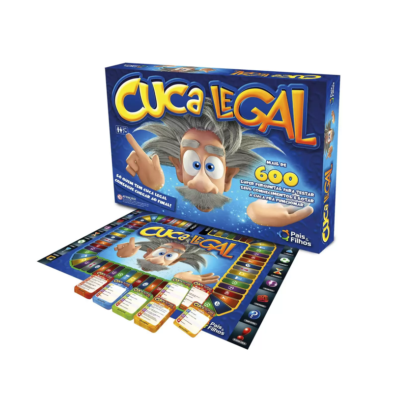 Jogo Cuca Legal Top Line Pais E Filhos - Shopel Papelaria