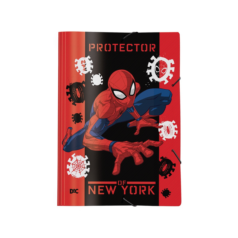 Pasta aba elástico homem aranha dac - Shopel Papelaria