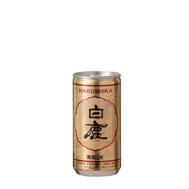 Hakushika Aluminium Can 180mL - Adega de Sake Curitiba