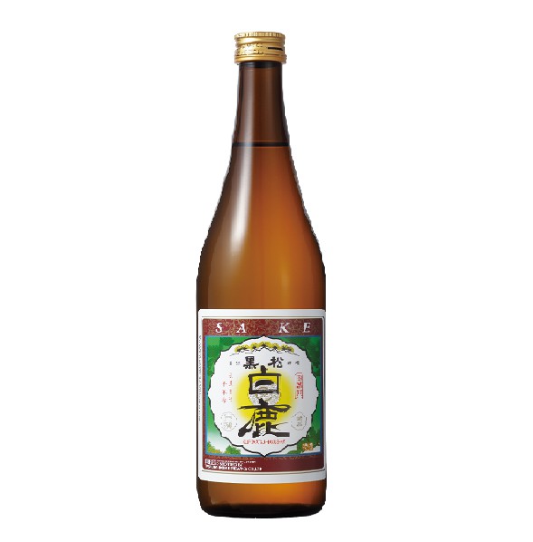 Hakushika Kuromatsu Junmai 720mL - Adega de Sake Curitiba
