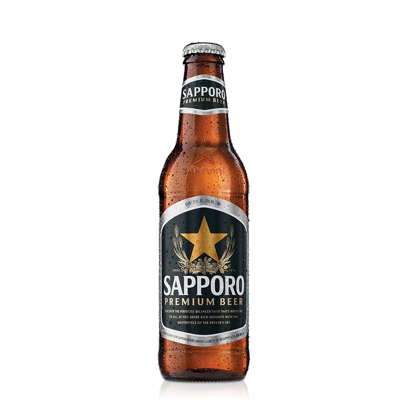 トップス wake sapporo 2P LST by FOTL80239500 Cerveja Sapporo Long Neck 355mL - Adega de Sake Curitiba