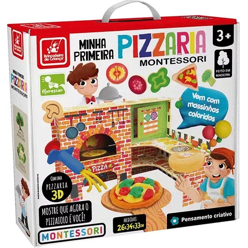 Brinquedo jogo da pizza maluca