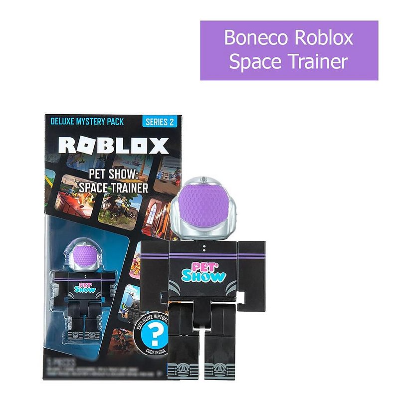 Boneco Roblox Pet Show - Pack Figuras + Código Virtual - TRENDS