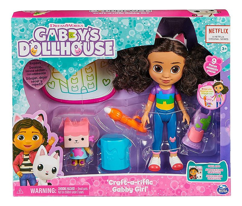Playset de Luxo Casinha Banheiro Sereiata Gabby's Dollhouse - Loja Zuza  Brinquedos