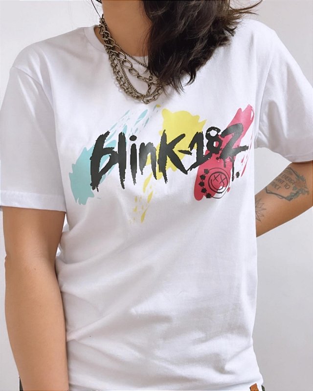 T-Shirt Blink-182 - Splash - Baiuca das Gurias | Camisetas