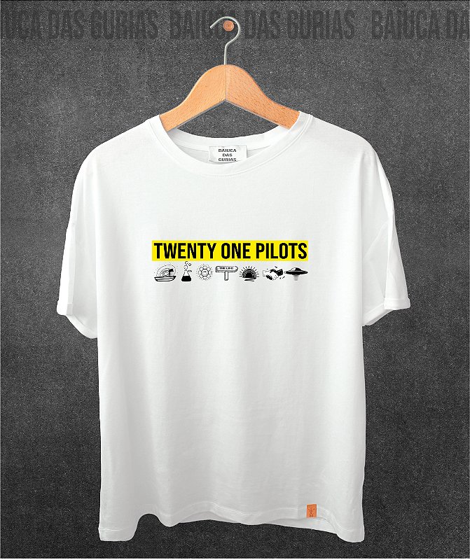 T-Shirt Twenty One Pilots - Musics - Baiuca das Gurias | Camisetas