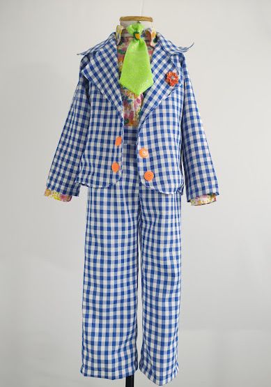 Conjunto Infantil Festa Junina Jeca Tatu Azul Tatu Moda Infantil