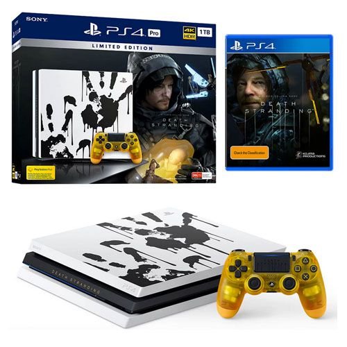 Console Usado PS4 Pro 1TB Edição Limitada Death Stranding