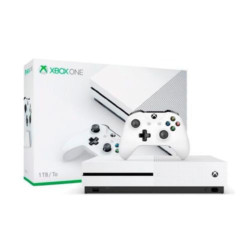 Microsoft XBOX Console Xbox One S 1TB+Jogo Gears Of War 5 Branco