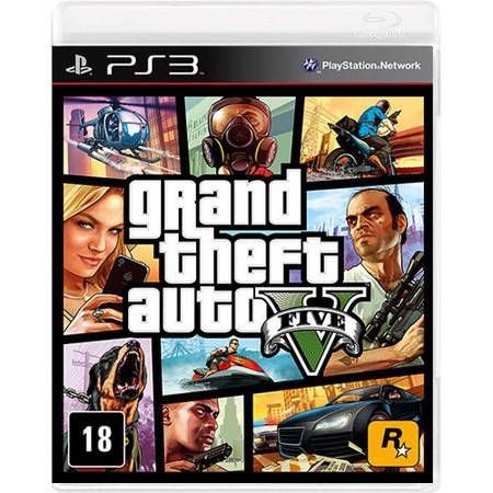 Game Grand Theft Auto GTA V - PS3 - SR Games - Jogos, consoles, acessórios  e assistência técnica.