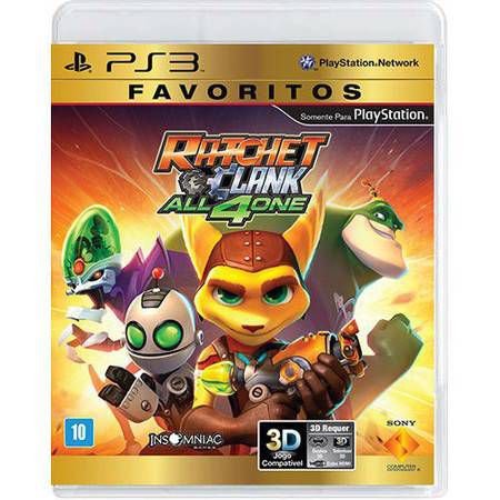 Ratchet & Clank: Uma Dimensão à Parte — Jogos exclusivos para a