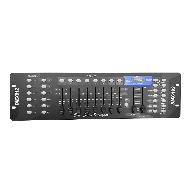 MESA CONTROLADORA DMX 512 - A MAIOR LOJA VIRTUAL DE ILUMINAÇÃO DO