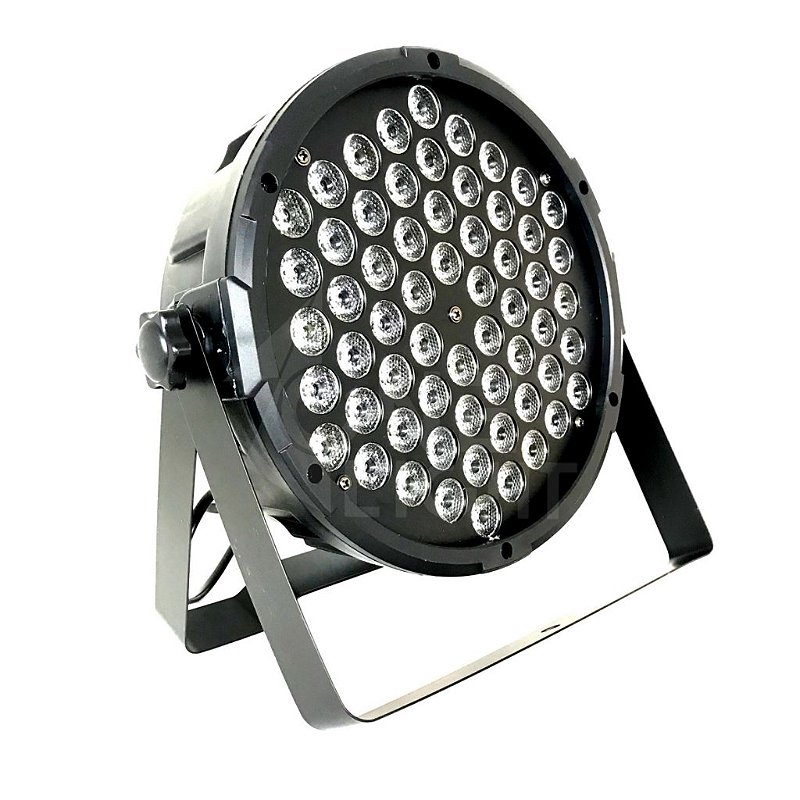 PAR LED SLIM 60 LEDS 3W RGB TRILED AATOP - A MAIOR LOJA VIRTUAL DE
