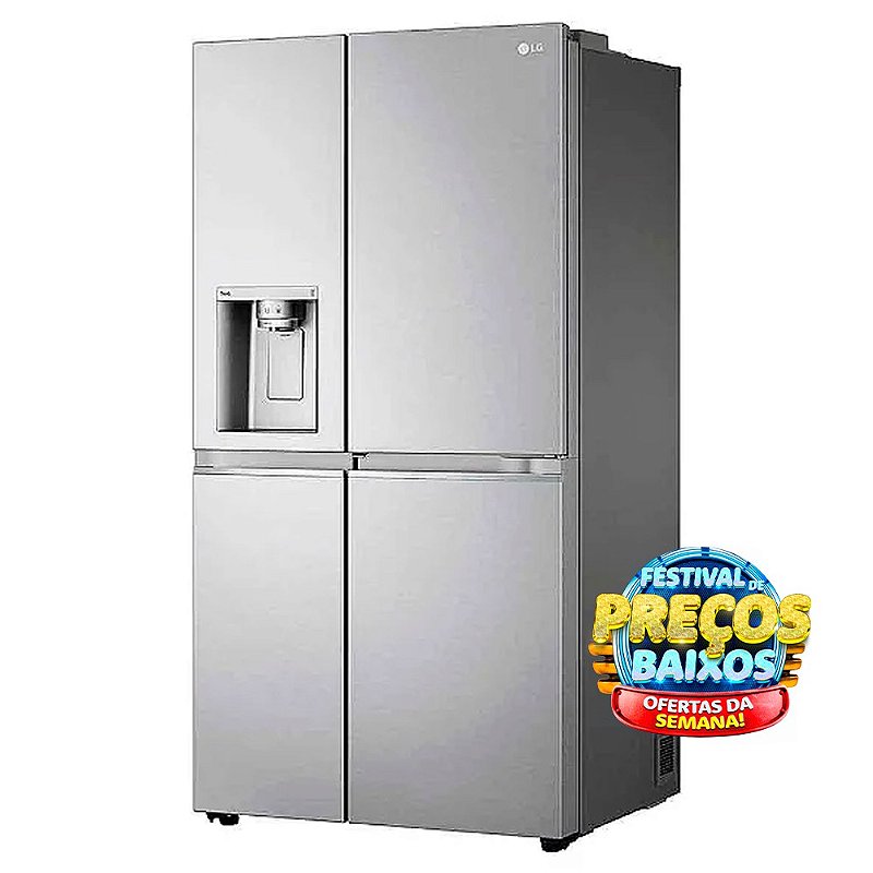 Geladeira LG Side By Side ThinQ 611L Door-in-Door - O Magazine