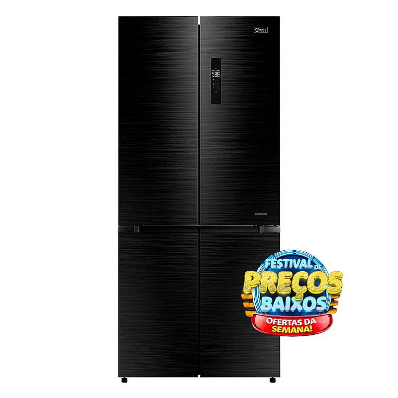 hide様 Refrigerador Midea French Door Inox 482L - O Magazine