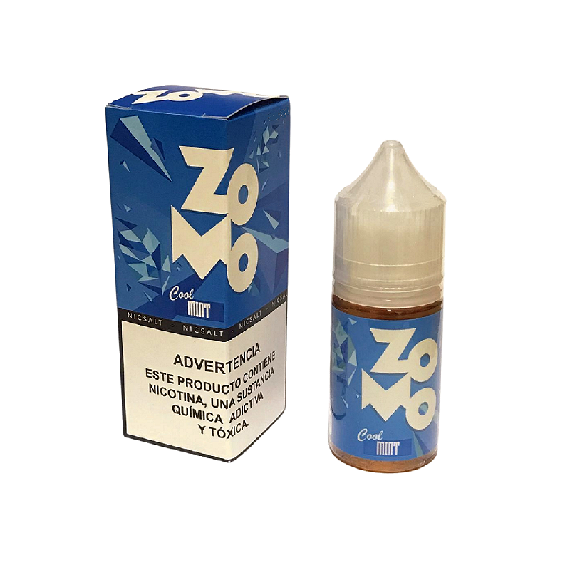 Líquido Juice Nicsalt Zomo Pod - Cool Mint 35mg - 30ml - Tabacaria