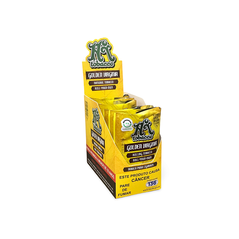 Caixa De Tabaco Hi Tobacco Golden Virginia