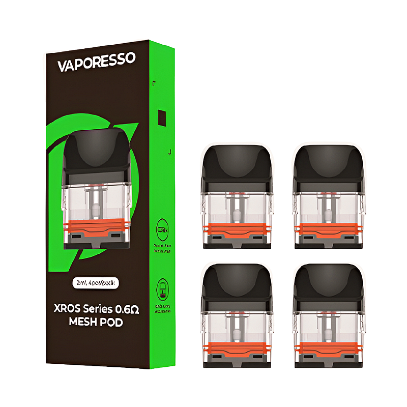 Coil Vaporesso Xros Series Mesh Pod 0.6 Ω Caixa Com 4 Unidades