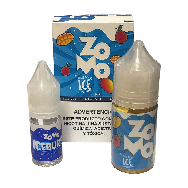 Líquido Juice Nicsalt Zomo Pod Iceburst - Fruit Mix Ice New 35mg