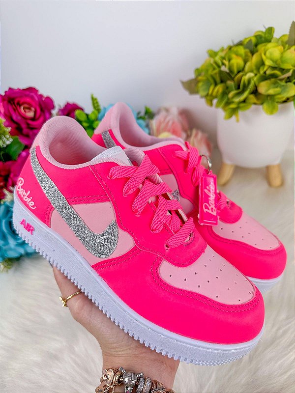 Tenis Nike Air Pink Barbie - BELLI KIDS ATACADO