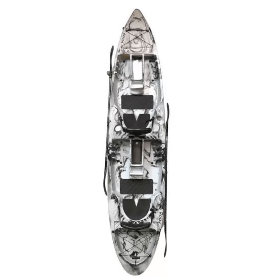 Caiaque New Foca Duplo Stander Caiaker Cor Mármore - MP Fishing MP