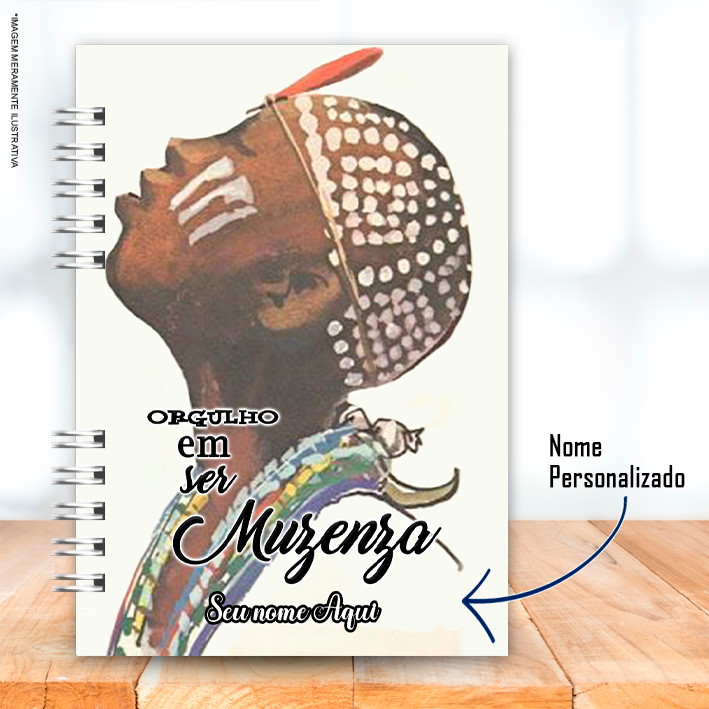 Caderno A5 Muzenza ou Yaô