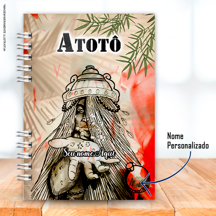 Caderno A5 Orixá Obaluayê