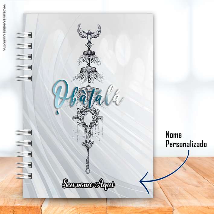 Caderno A5 Orixá Obatalá