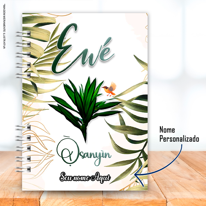Caderno A5 Orixá Ossain